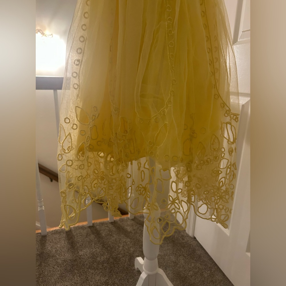 Anthropologie Let Me Be Eyelet Tulle Mini Dress NWT! - Picture 12 of 16